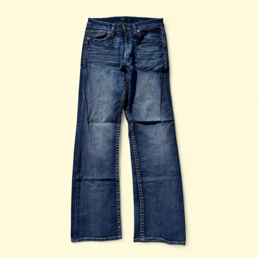 BKE Jake Straight Men's Blue Medium Wash Denim Jeans Size 31 X 32